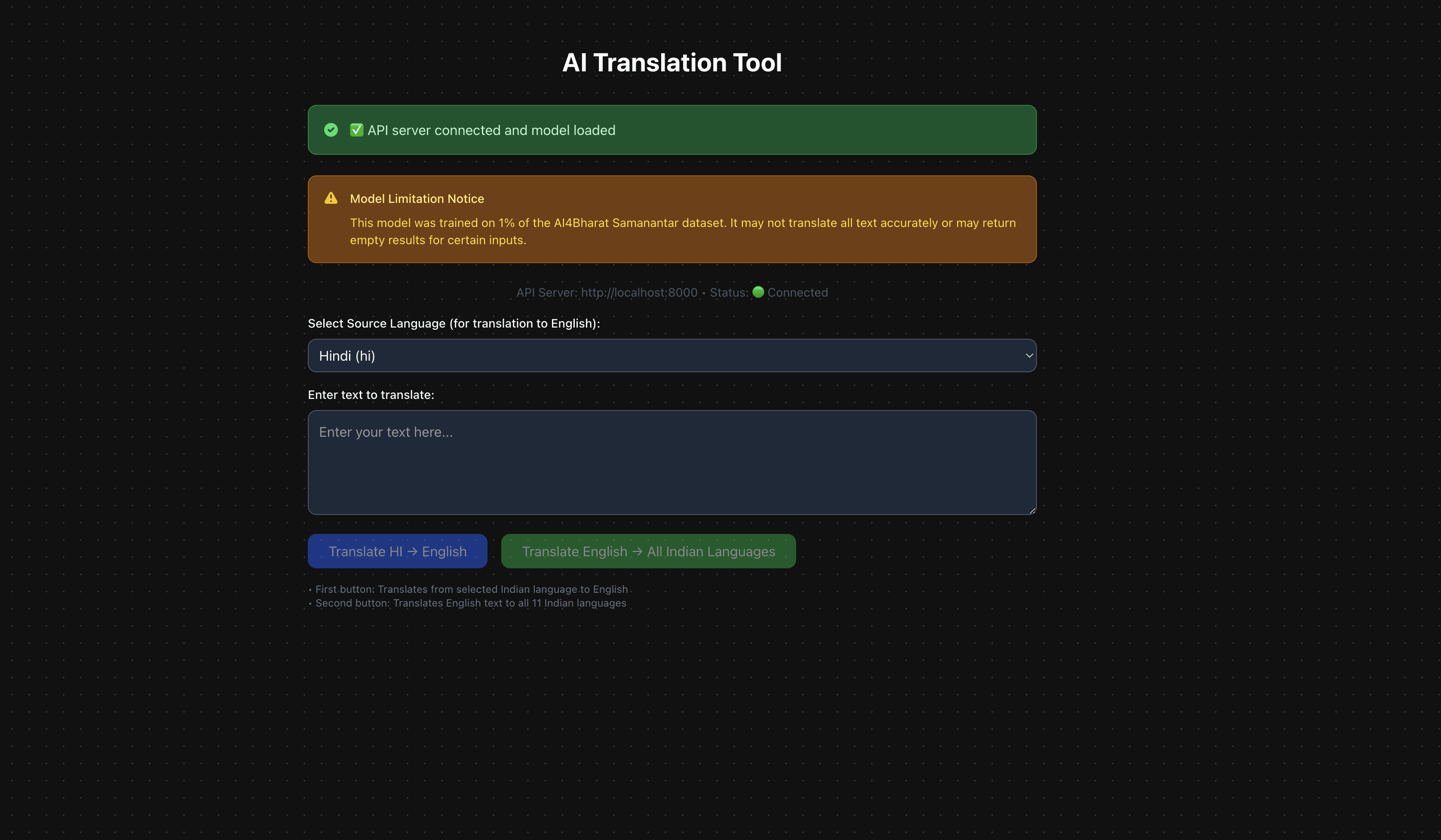 Main image translation